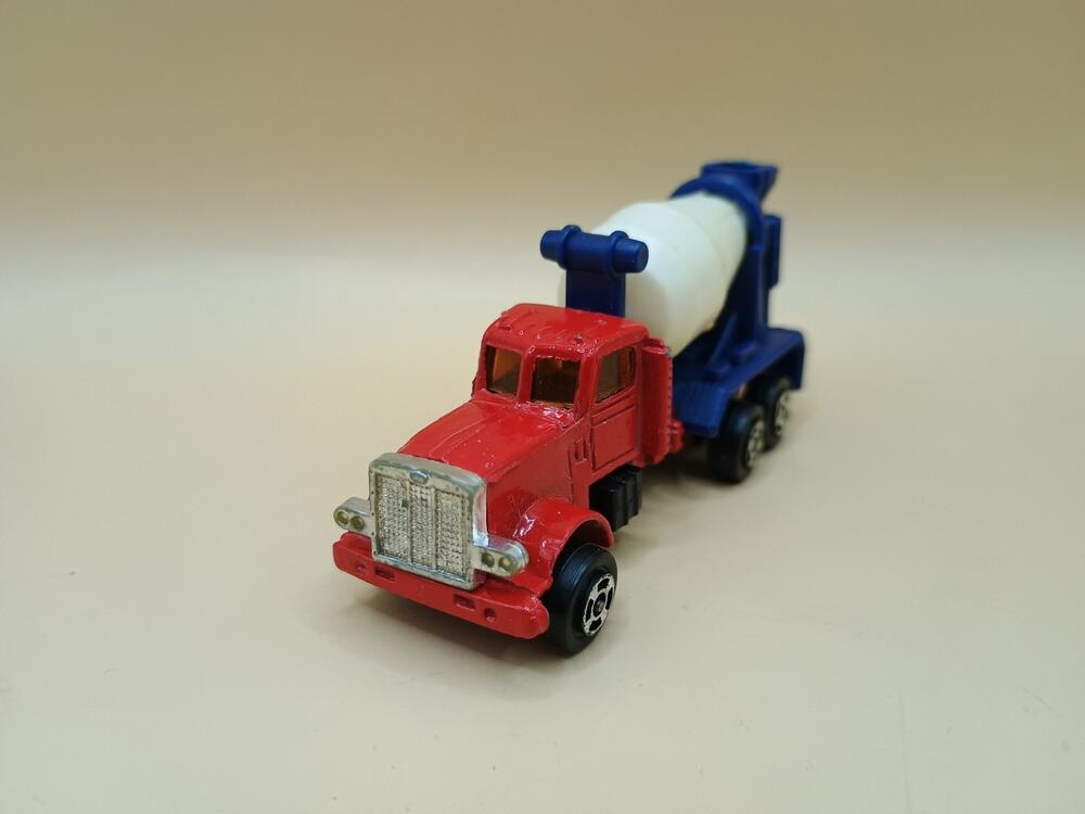Vintage 1970s Speedrive Diecast Super Wheels Cement Mixer Hong Kong Concrete Toy